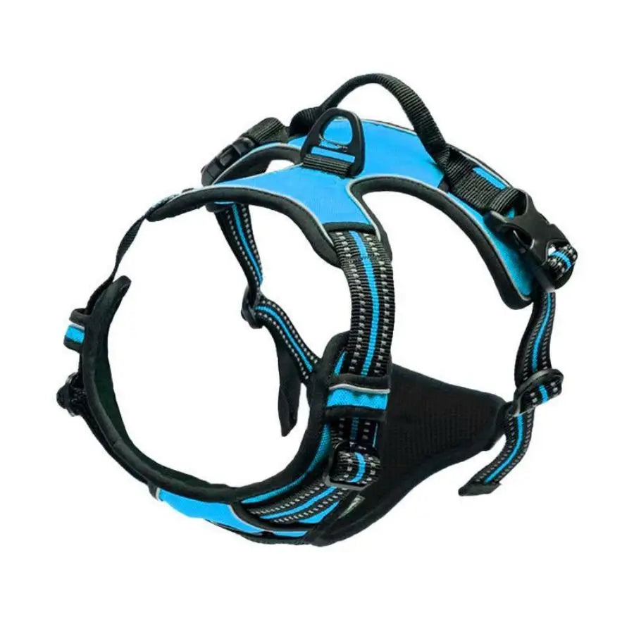 Harnais anti-traction pour chien - Clip frontal réfléchissant, toutes tailles