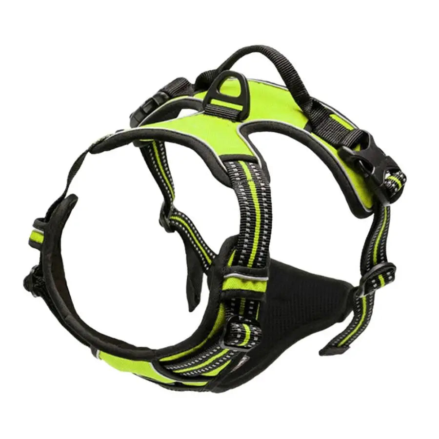 Harnais anti-traction pour chien - Clip frontal réfléchissant, toutes tailles