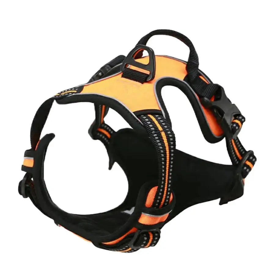 Harnais anti-traction pour chien - Clip frontal réfléchissant, toutes tailles